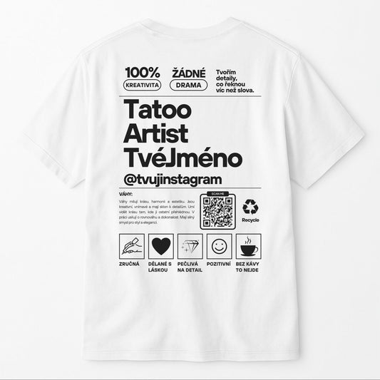Personalizované tričko pro tatérky