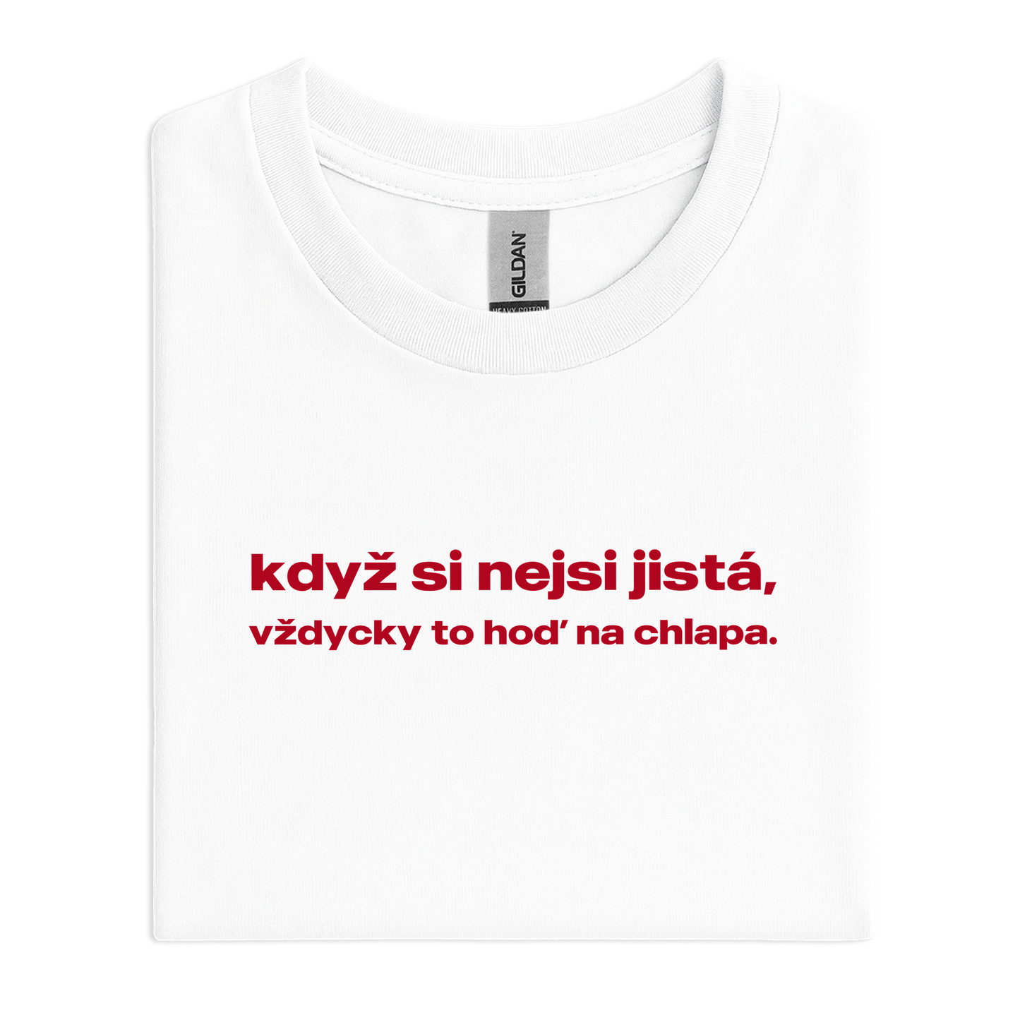 Když si nejsi jistá, hoď to na chlapa