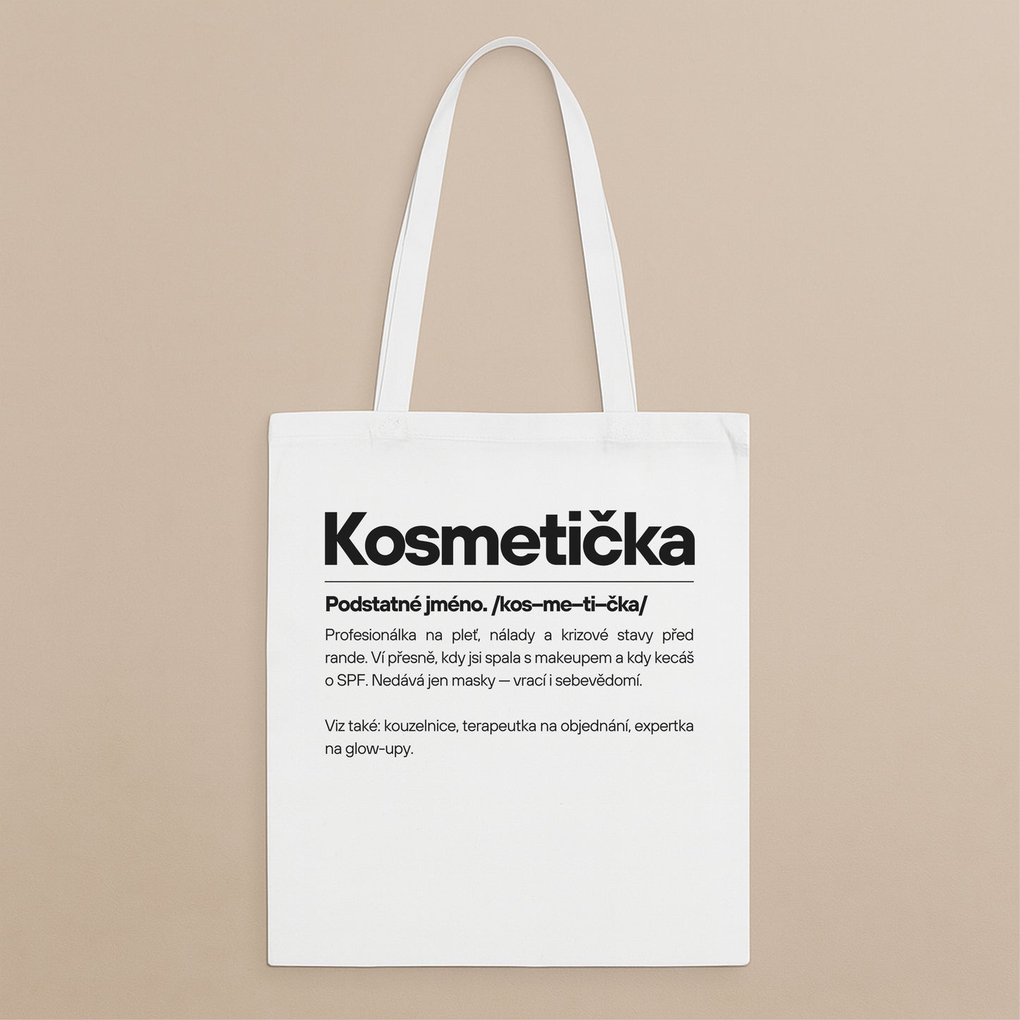 Plátěná taška pro kosmetičky – definice profese