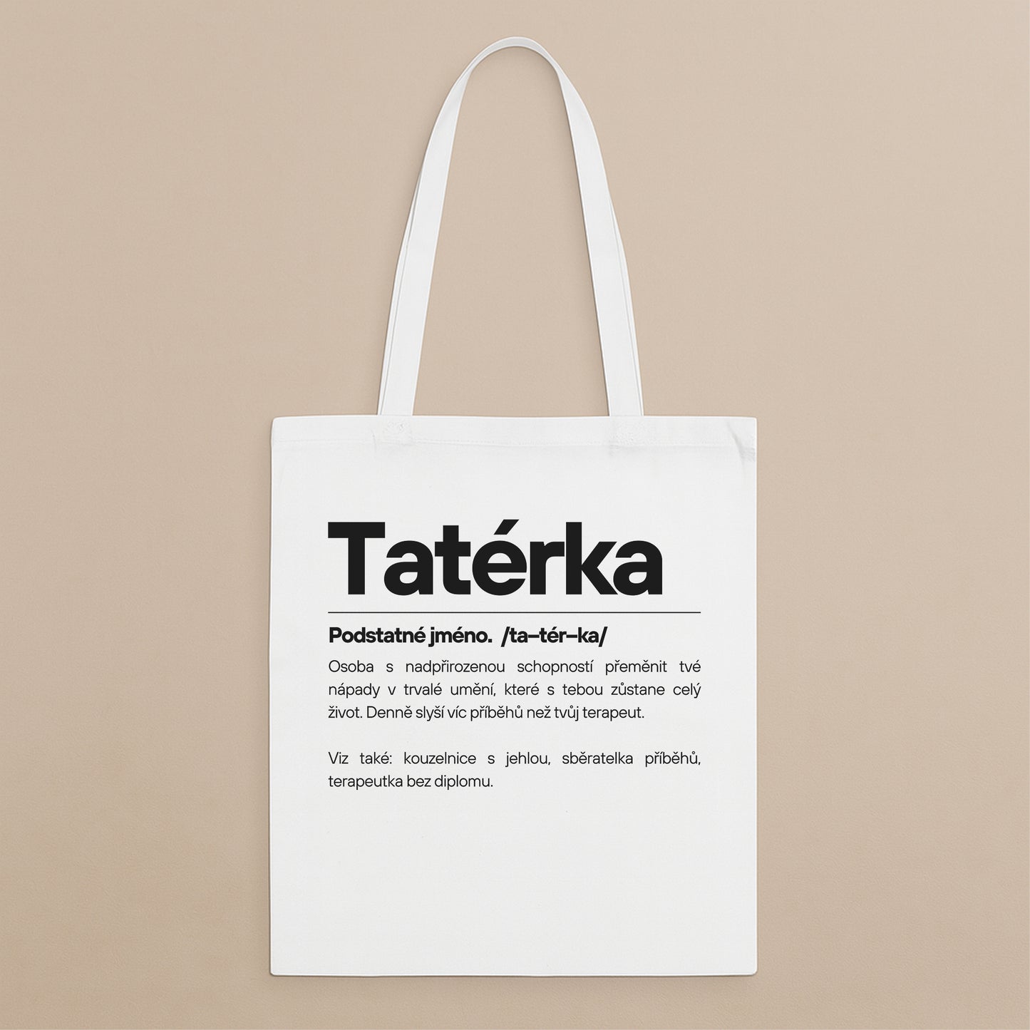 Plátěná taška pro tatérky – definice profese
