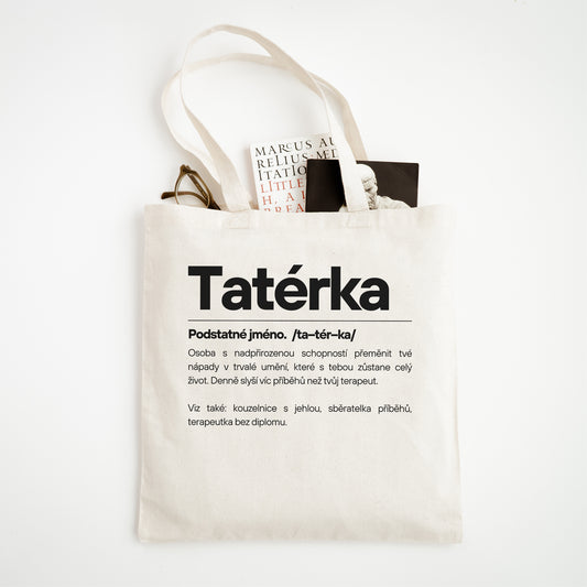 Plátěná taška pro tatérky – definice profese