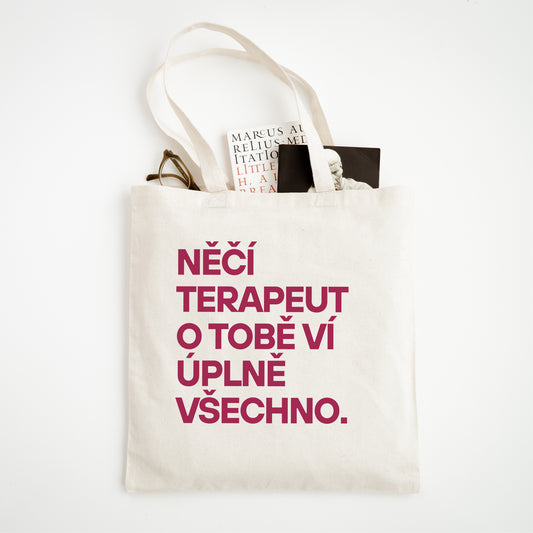 Něčí terapeut o tobě ví úplně všechno