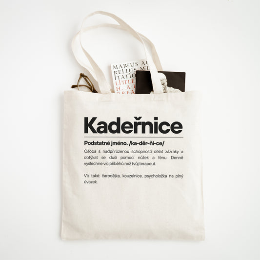 Plátěná taška pro kadeřnice – definice profese