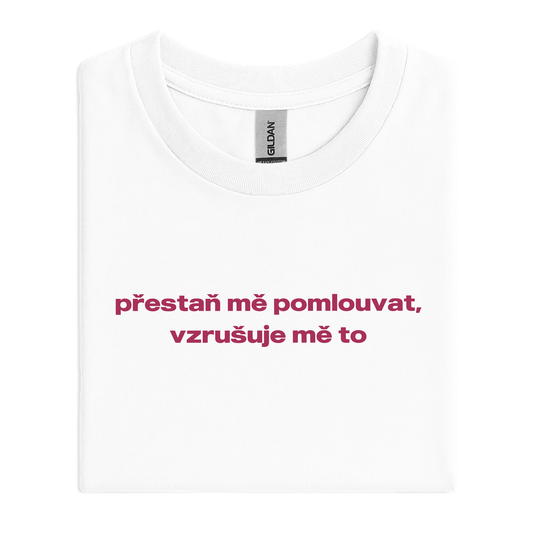 Přestaň mě pomlouvat, vzrušuje mě to